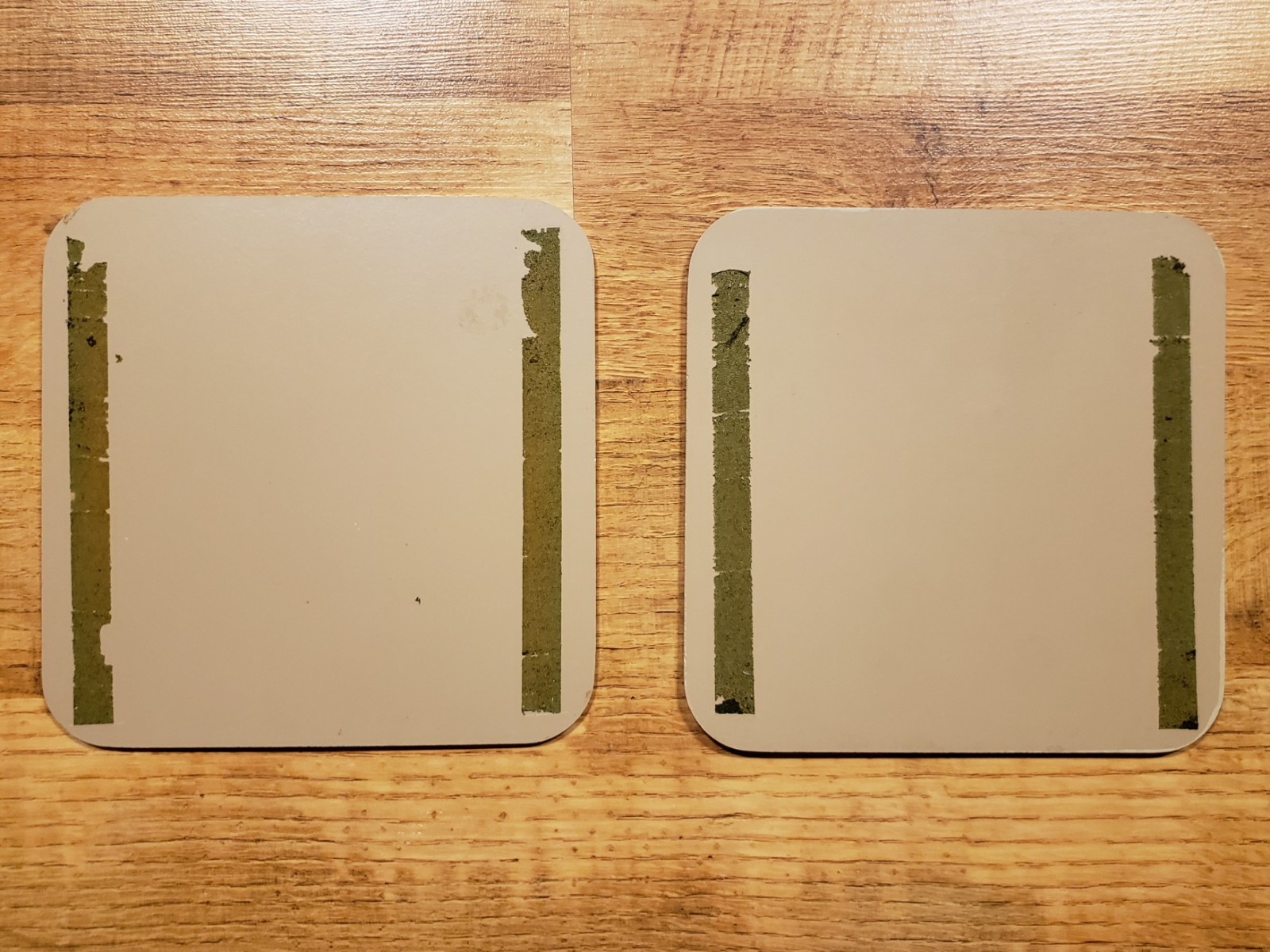 Set Of 2 Men’s Restroom Signs 7in Beige Used