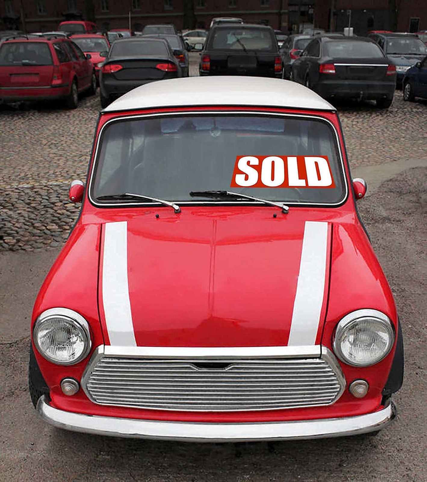 Sold Sign for Estate Rider,Reusable Magnetic and Adhesive Sticker Option,Sign fo