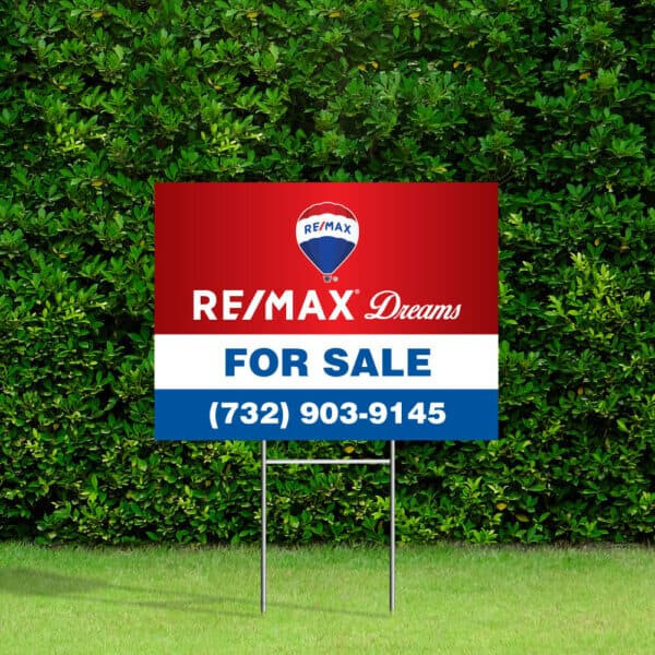 Custom YARD SIGNS Lawn Signage 12×18 / 18×24 Personalized Full Color Double Side