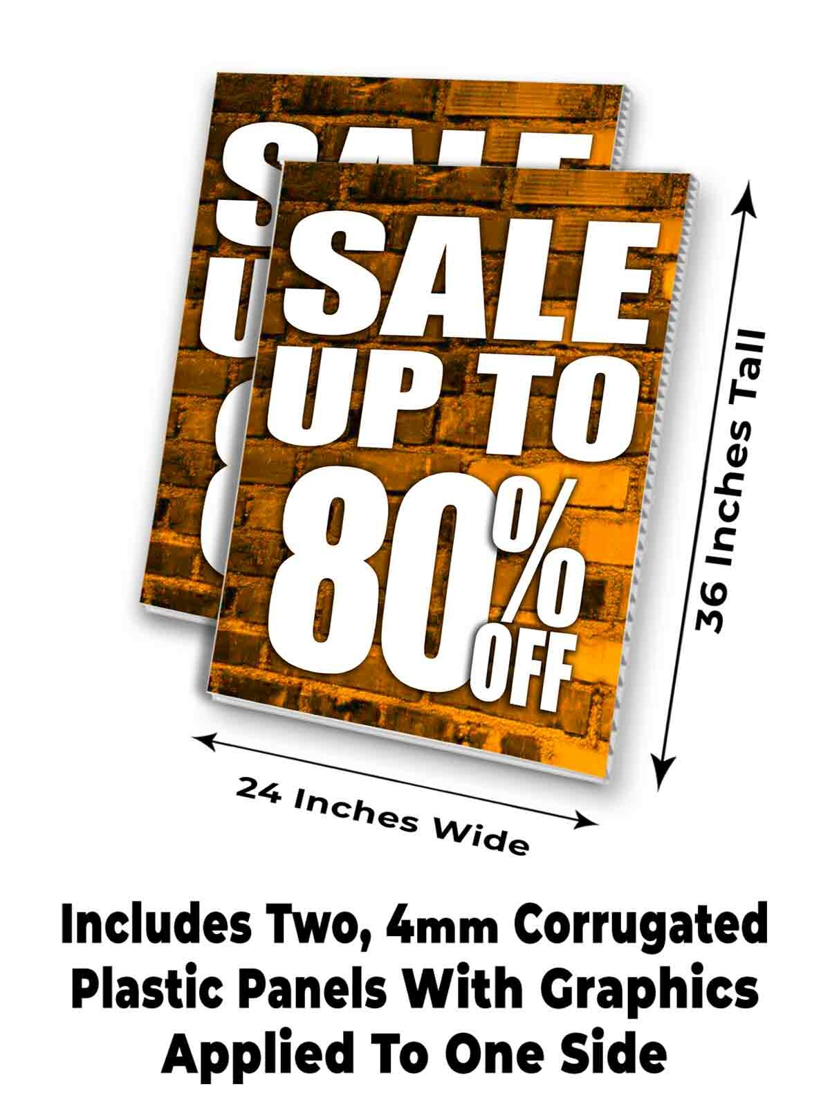 Sale Up To 80% Off Signicade 24×36 A Frame Sidewalk Sign Double Sided