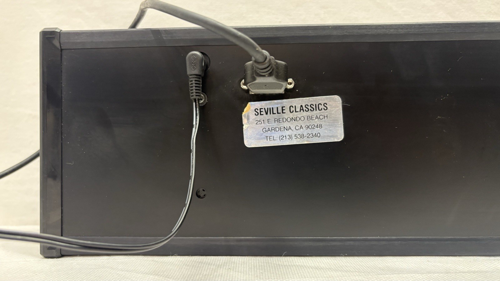 Vintage Color Cells LED Moving Message Sign CC784 Seville Classics Remote Power