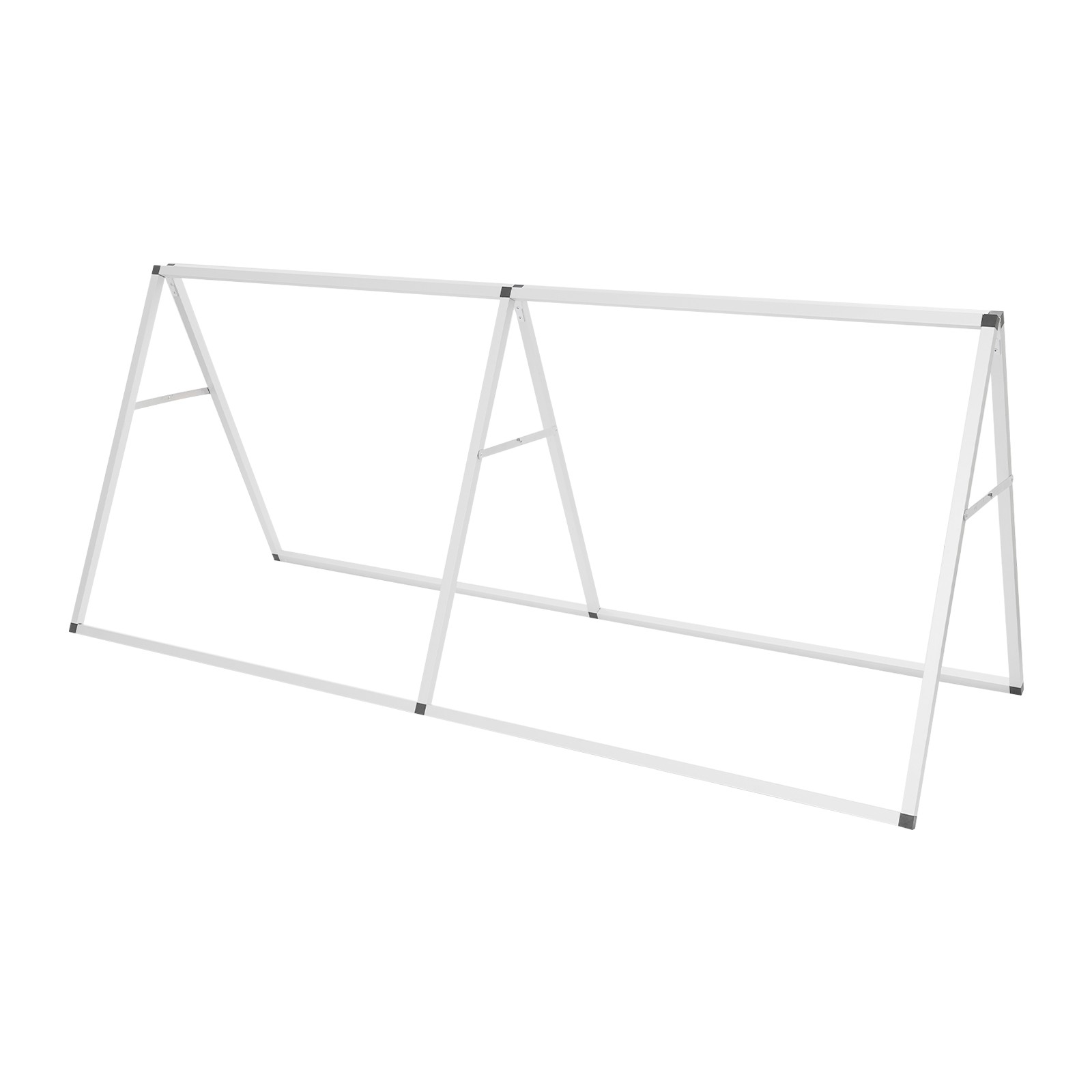 Large Poster Stand Double Sided Floor Standing A-Shaped Sign Holder 7x3ft NEW