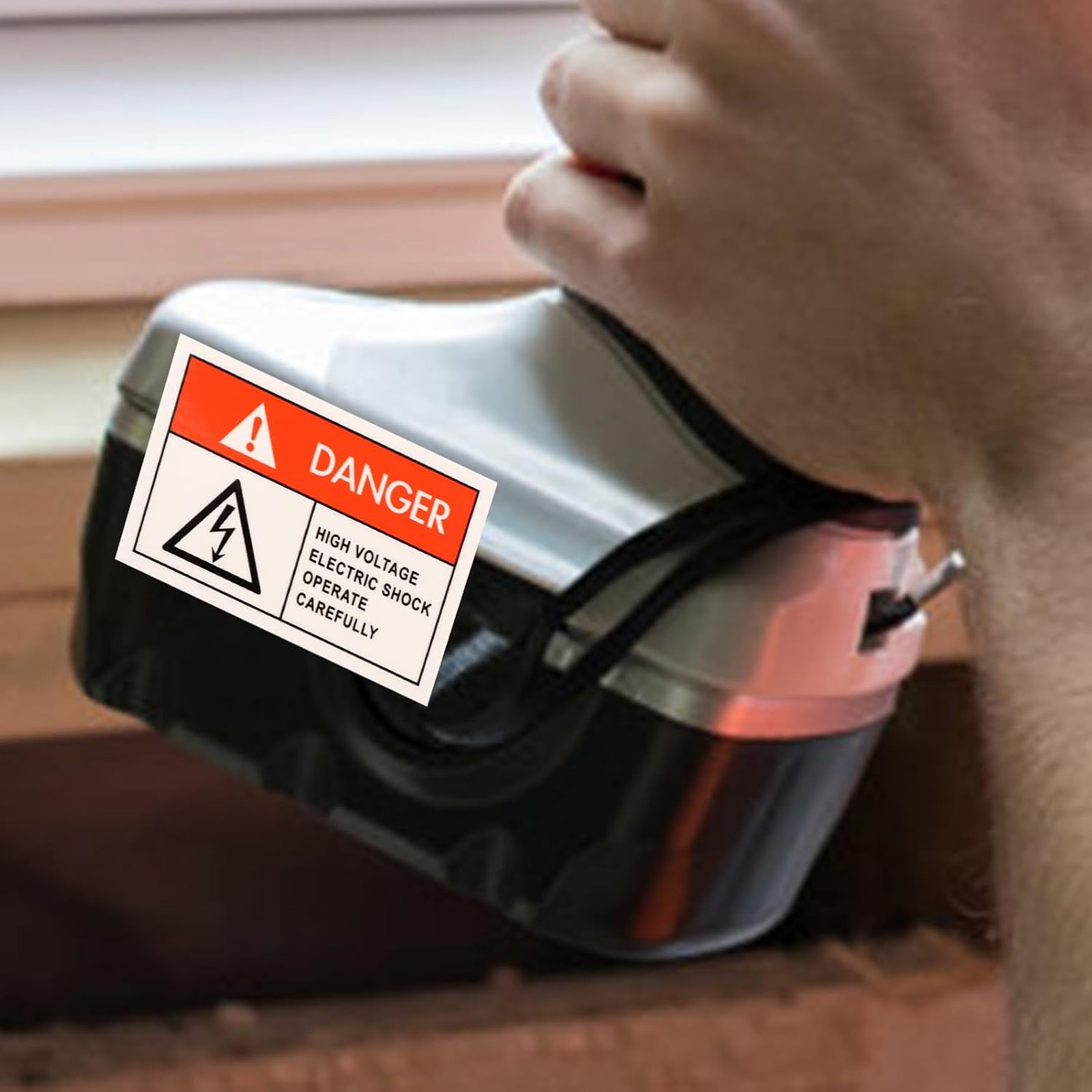 High Voltage Warning Stickers Adhesive Labels Safety Decals for Electrical