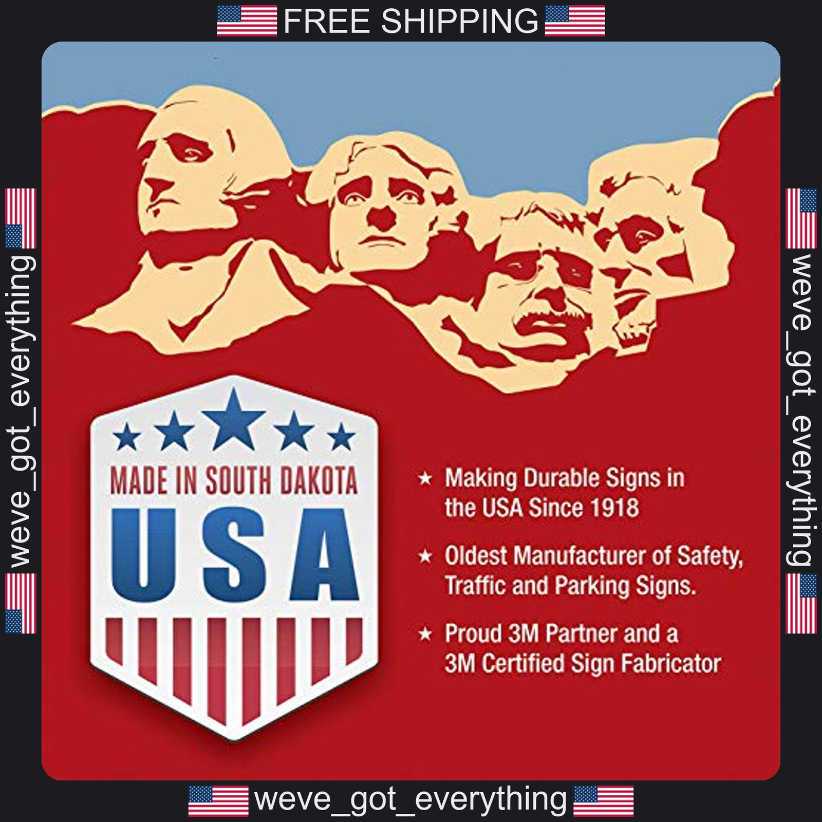 5 Pack 9×12 Inch No Parking Signs for Parking Areas