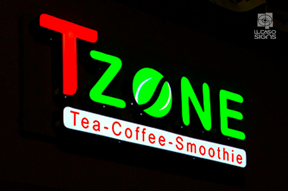 Custom Channel Letters Led Illuminated Storefront Outdoor signage 14 Inches