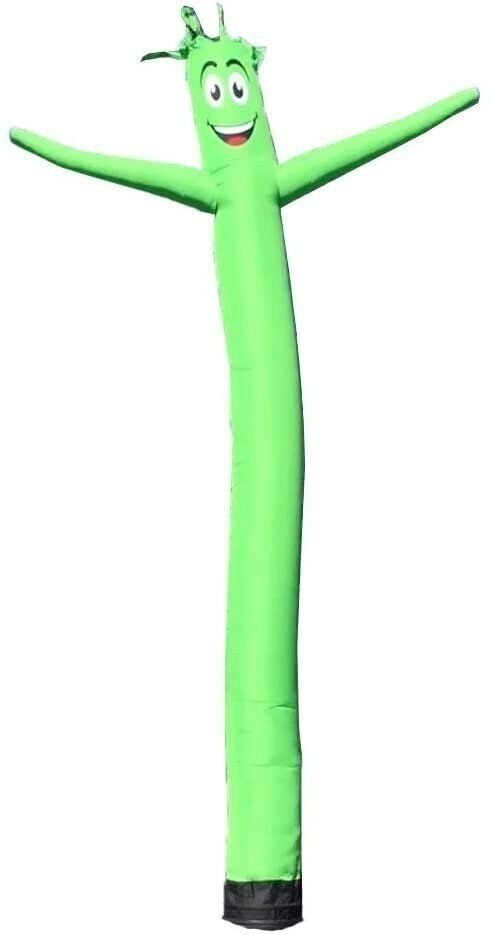 Light Blue 20ft Tall Inflatable Tube Man Air Powered Dancing Guy for Outdoors…