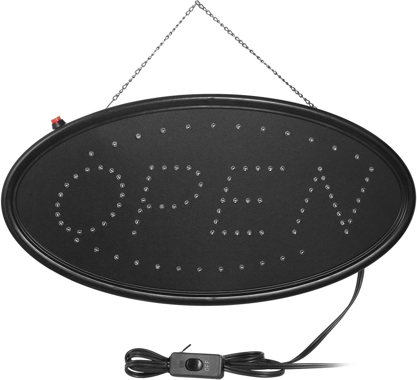 LED Open Sign 19in Neon Light Bright For Restaurant Bar Pub Store Shop Business