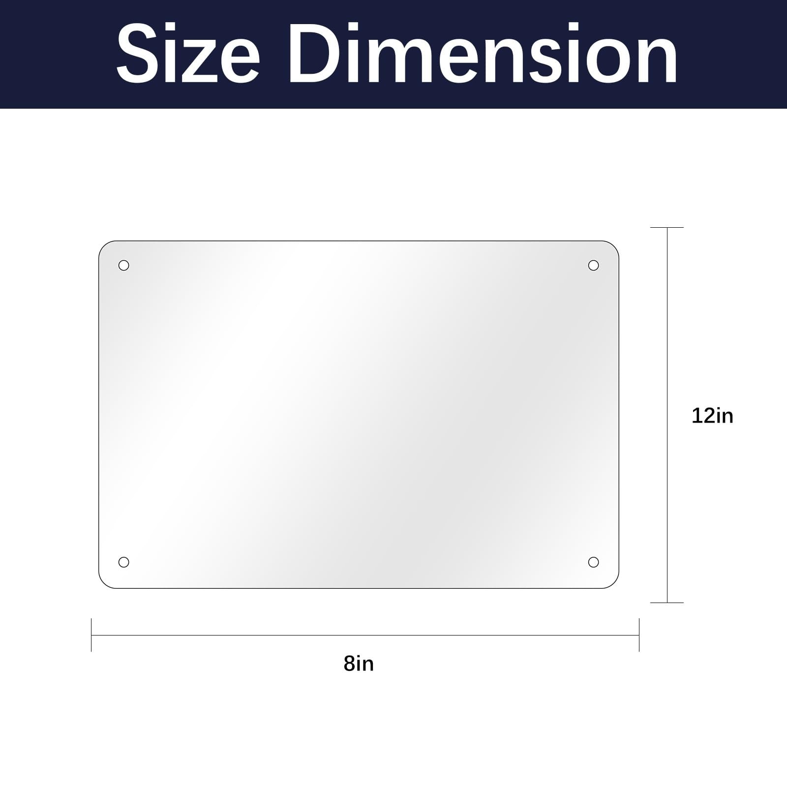12 pcs 8 X 12 inch sublimation metal sign blanks, Aluminum sublimation sign b