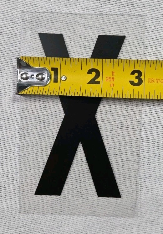 119 Plastic Marquee Replacement Letters Numbers Black Outdoor Sign 3×5 Complete