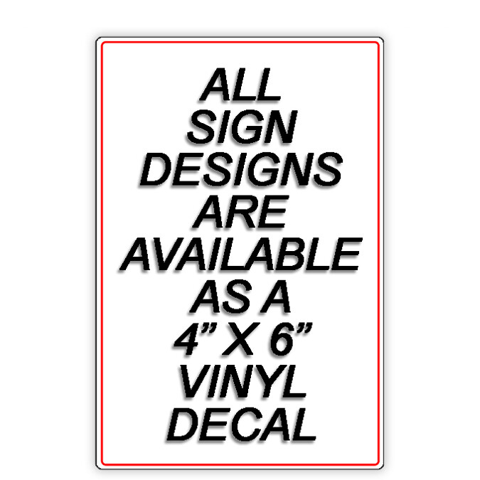 Deliveries To Front Door Arrow Left Metal Sign Or Decal 6 SIZES deliver SI035