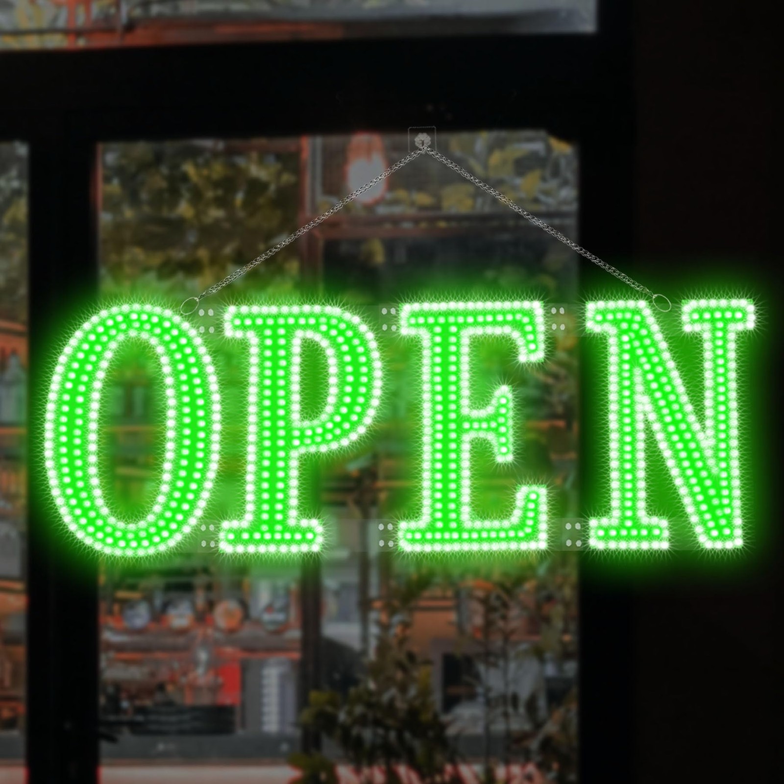 Led Open Signs for Business 40x14in Big Open Sign Led w/Remote Control Window