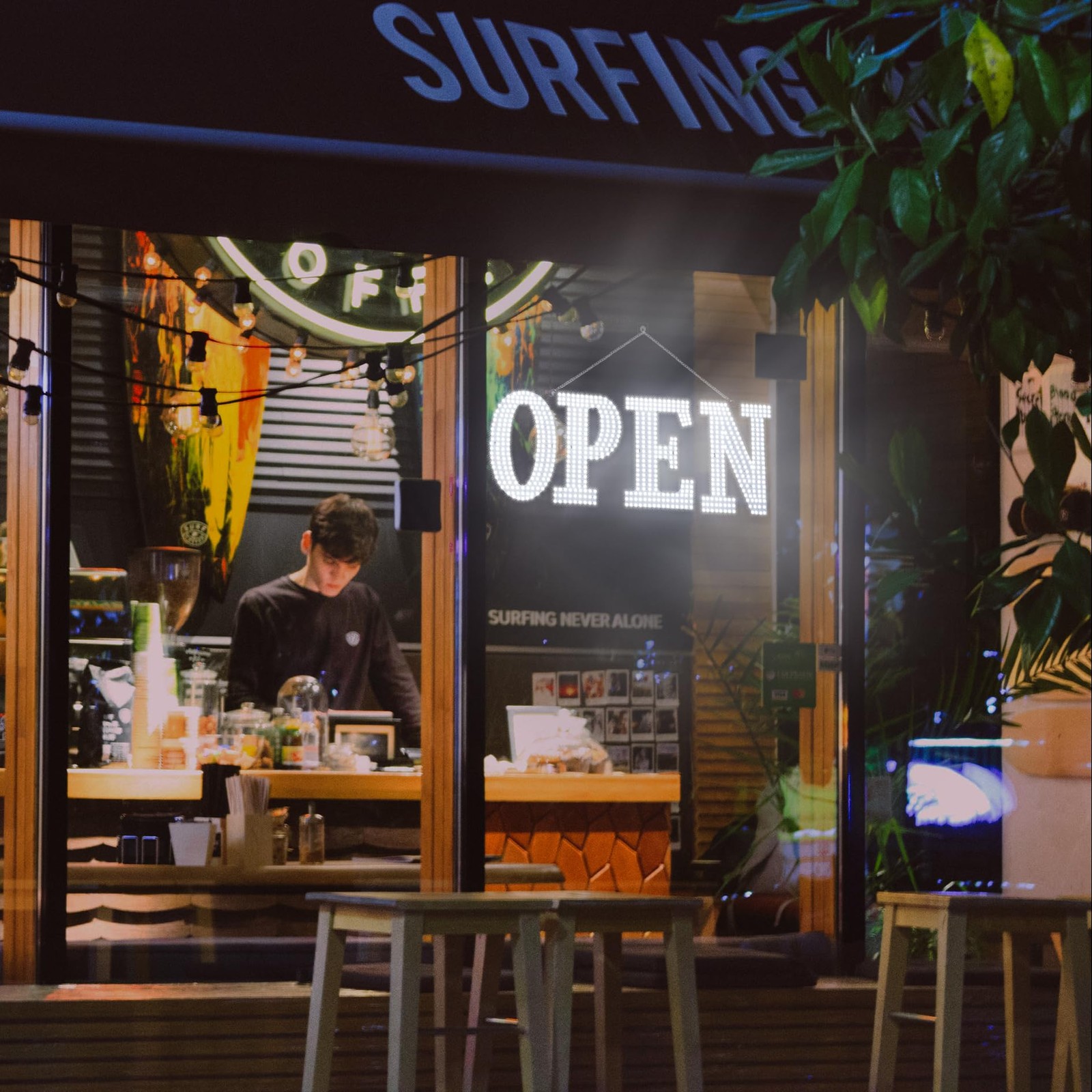 Ultra Bright LED Open Sign 30×10 with Remote for Cafe, Salon, Retail Store