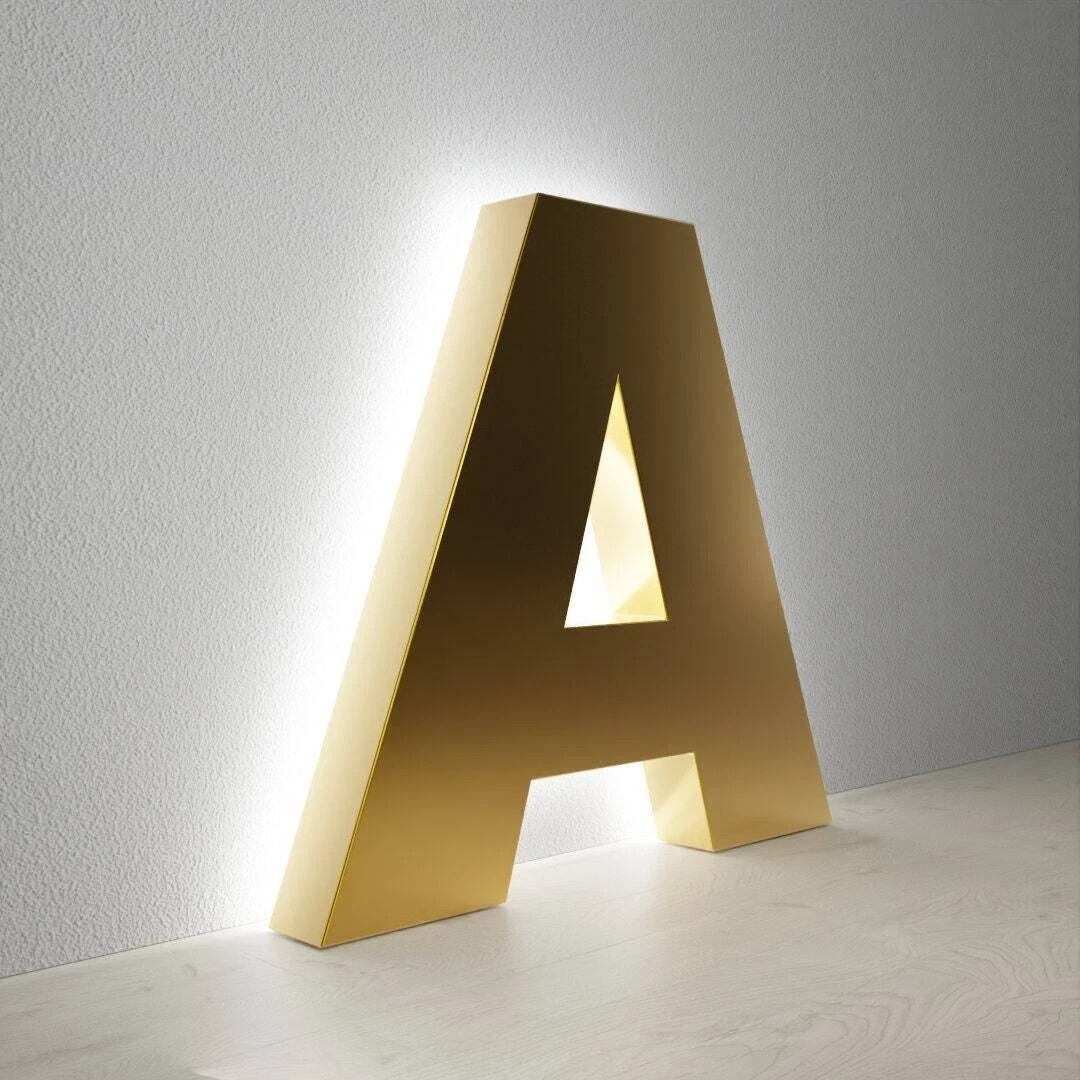 𝑵𝓙̶ Your Brand Custom 3D Channel Letters Illuminated & Non-Illuminated