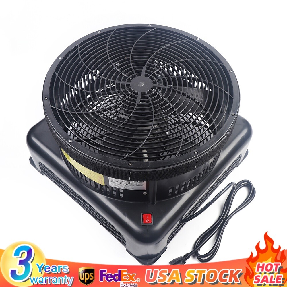 750W 17.7″ Air Blower Fan for Inflatable Wind Dancer Tube Man Fly Guy Sky Puppet
