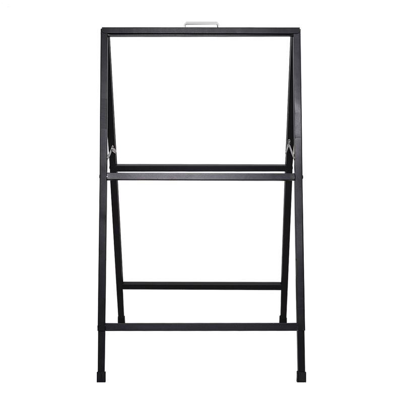 24″x36″ Heavy-Duty Double-Sided Metal Sidewalk A-Frame Sign Holder Stand
