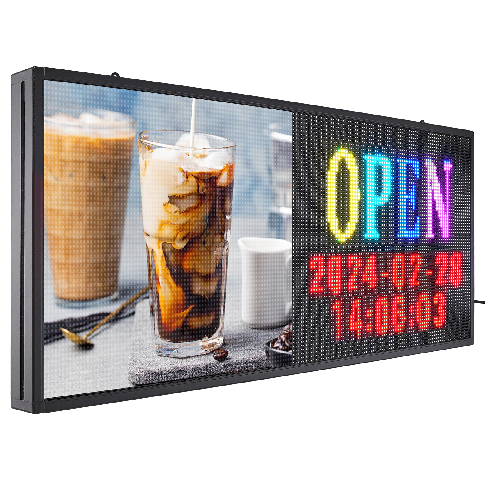VEVOR 40×16″ LED Sign Scrolling Message Display Board P6 Full Color Programmable