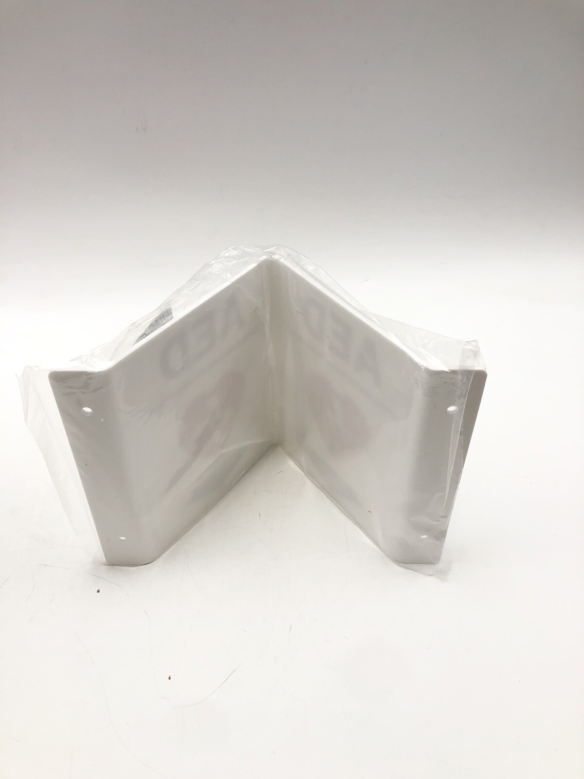 SmartSign AED Projecting Sign 5in x 6in Acrylic 2 Pack
