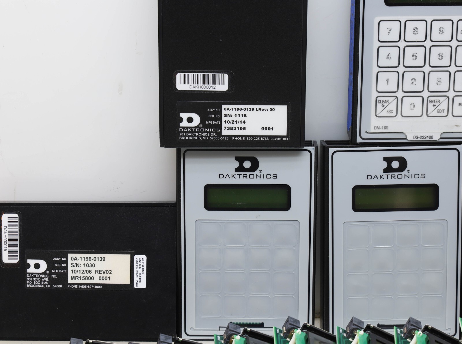 DAKTRONICS DM-100 Controller Lot, New Surplus, See Description