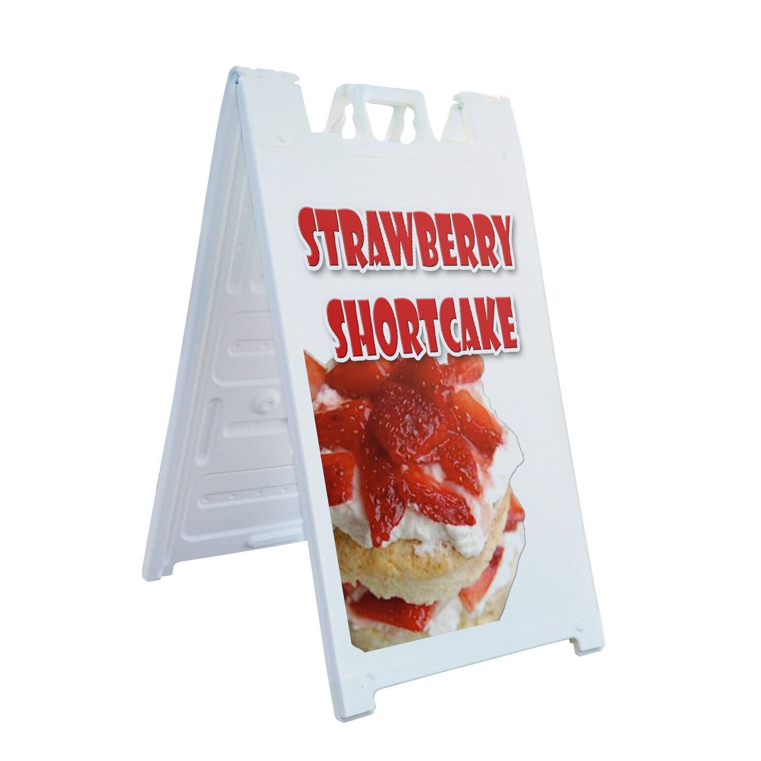 A-frame Sidewalk Strawberry Shortcake 24″ x 36″ Double Sided A-Frame Sidewalk Si