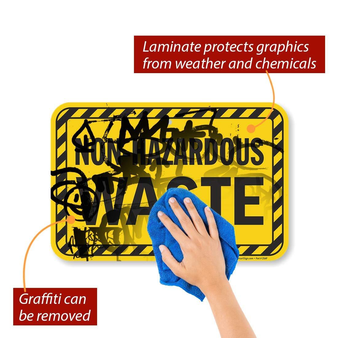 “Non-Hazardous Waste” Sign | 12″ x 18″ Aluminum