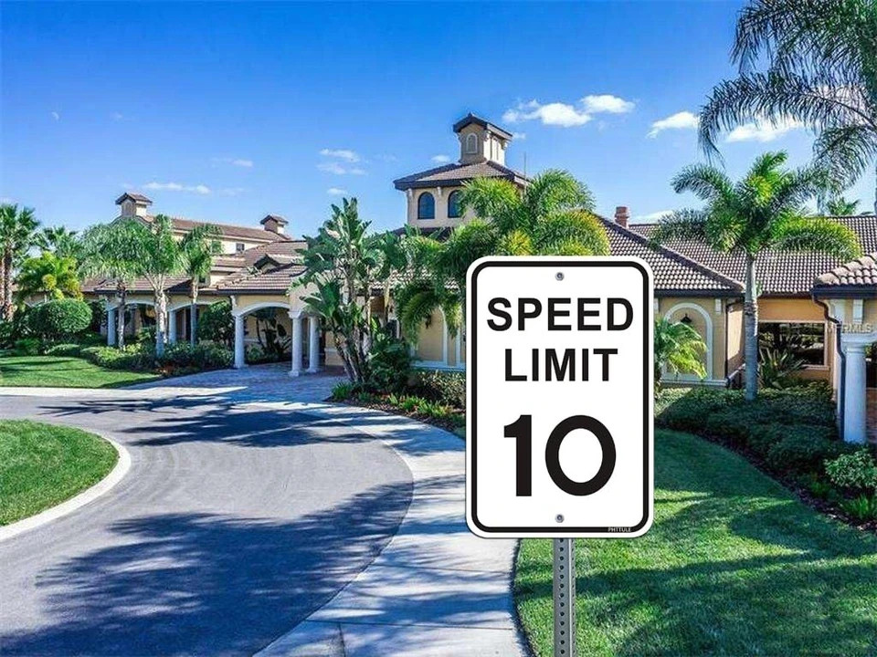 Speed Limit 10 MPH Sign 12 x 18 inches Slow Down Sign Reflective 40Mil Alumin