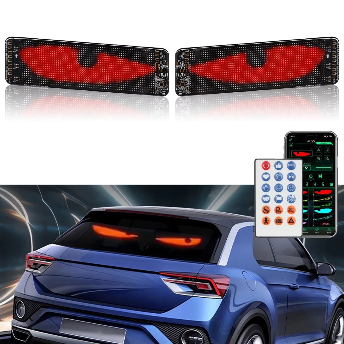 Programmable LED Sign Scrolling Message led Shop Signs Digital Display led Board