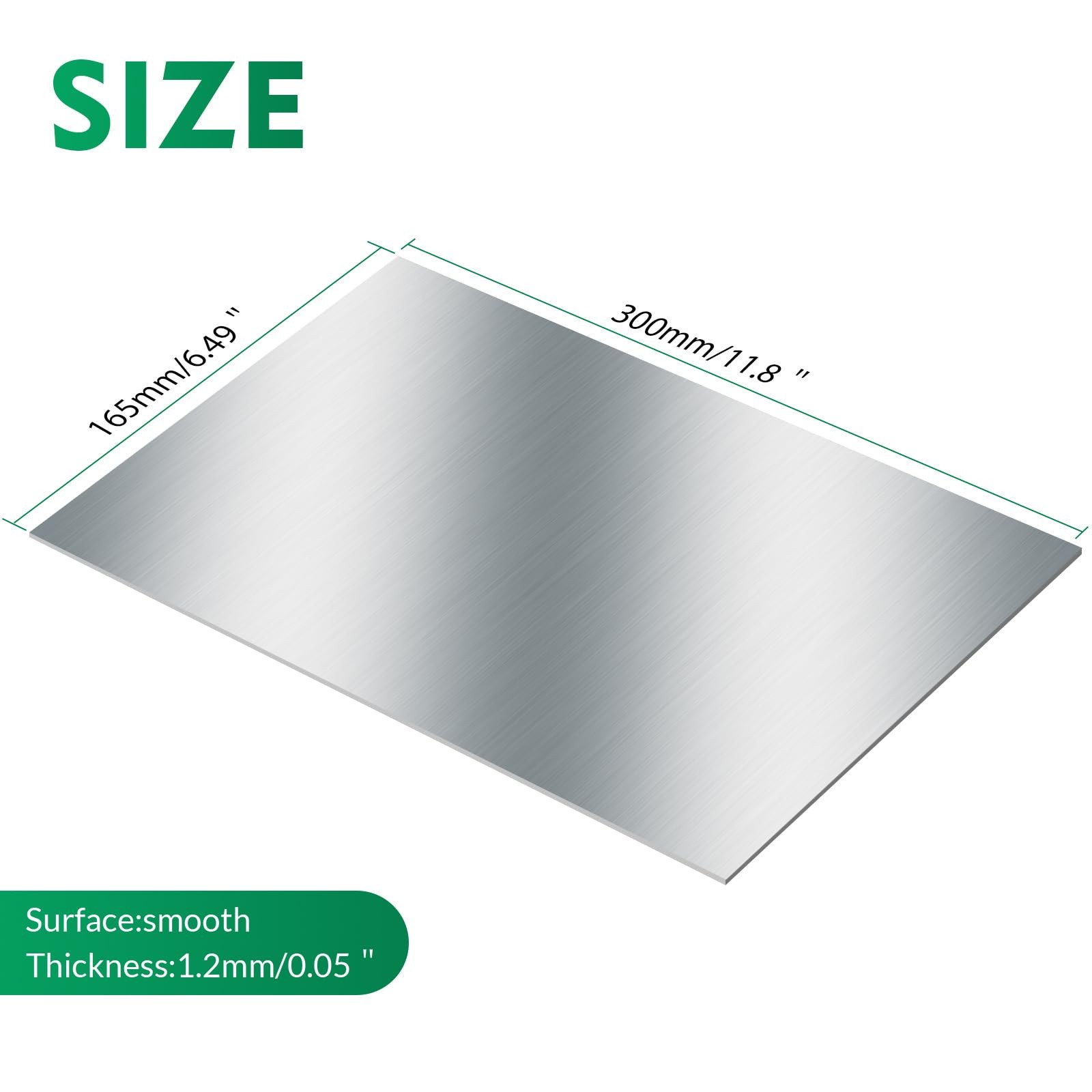 Engraving Blank ABS Double Color Plastic Sheet, 11.8×6.49×0.05 inch Materials…