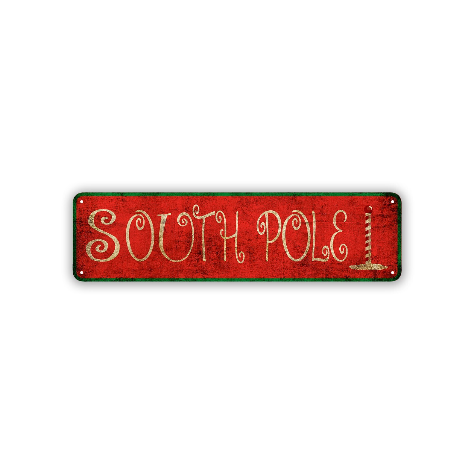 South Pole Vintage Sign For Man Cave Bar Street Home Wall Decor Retro Metal Sign
