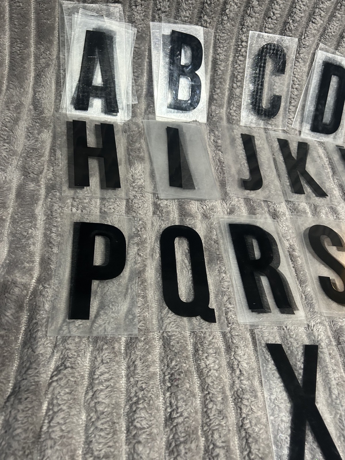 Marquee Letters Set Vintage Flexible Outdoor Acrylic Plastic Sign 5 Inch A-Z