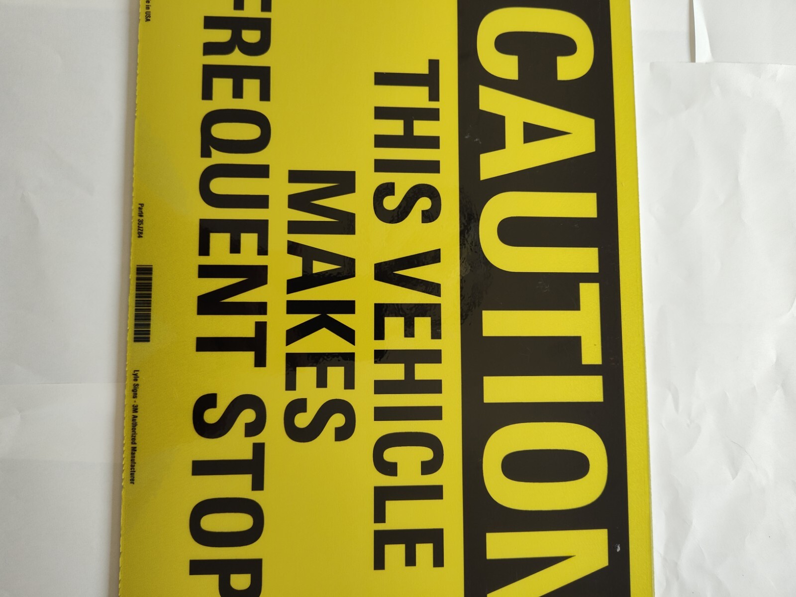 LYLE U4-1724-NA_14x10 Caution Sign,10 in x 14 in,Aluminum