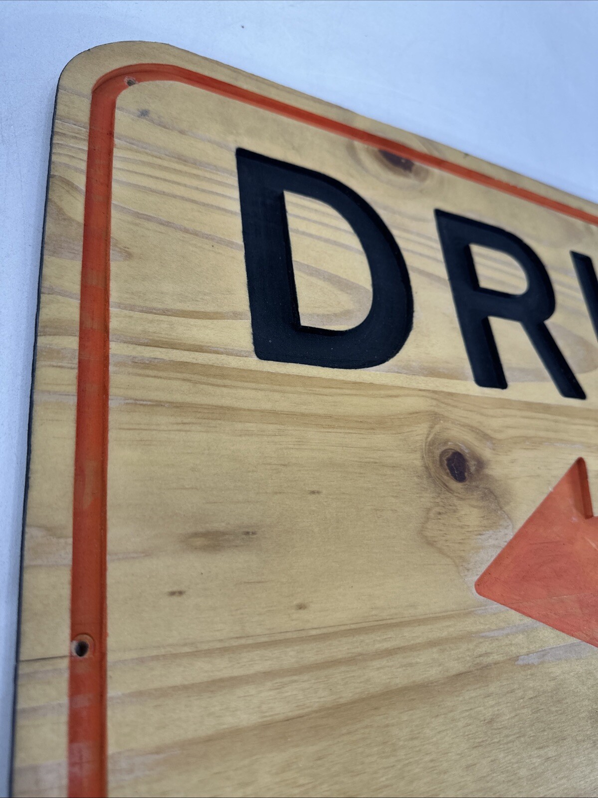 Drive-thru Wooden Sign Homemade 26” X 22”