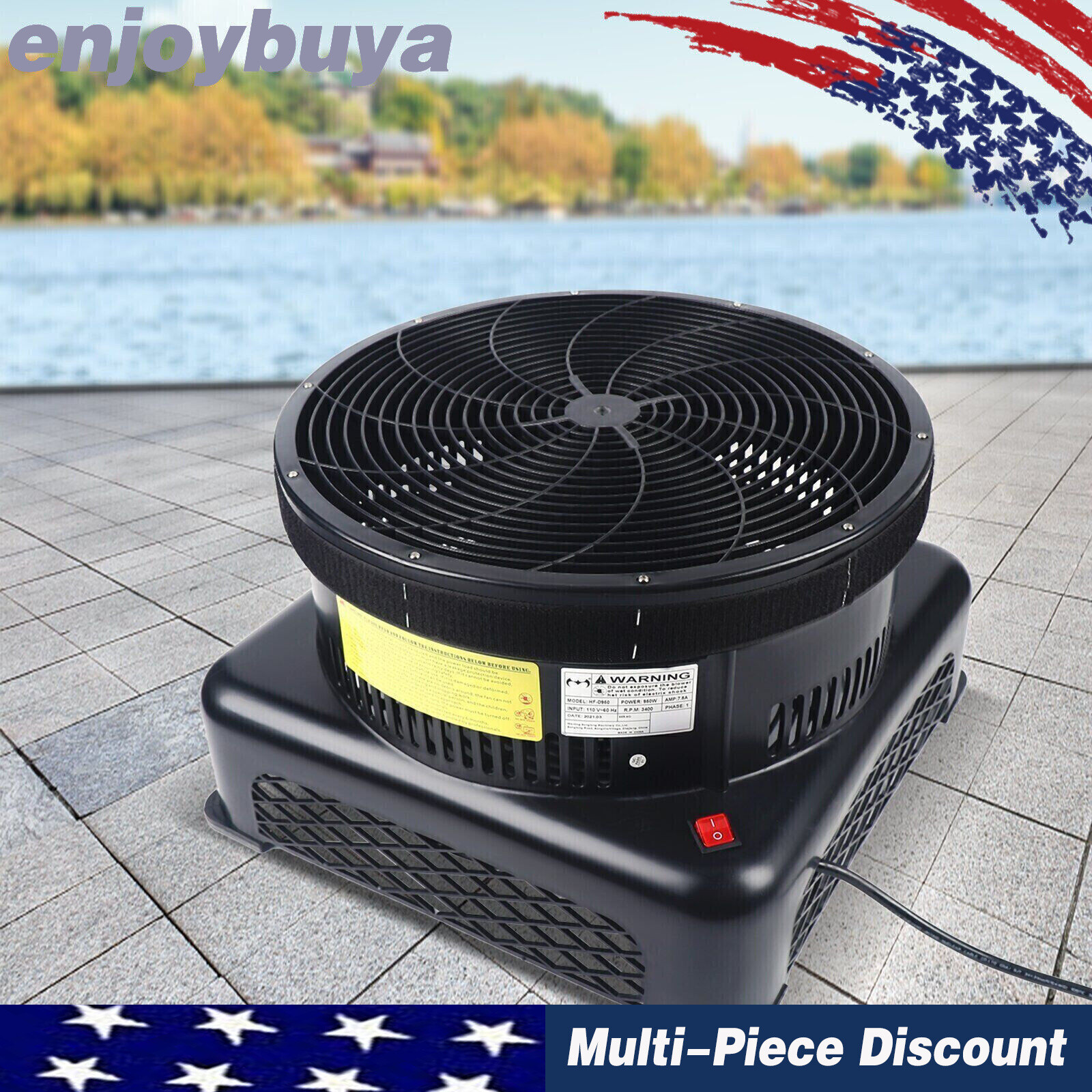 950W Air Puppet Blower Fan for Inflatable Dancer Tube Wacky Wavy Promotional Man