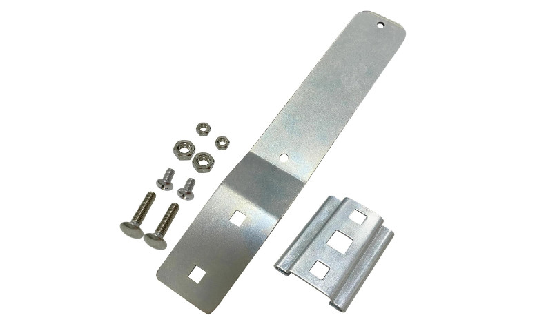 SMV Triangle Warning Sign Slow Moving Vehicle Mounting Hardware Metal Plate Golf