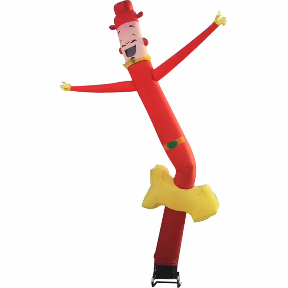 3/6m Inflatable Advertising Air Puppet Tube Sky Wavy Man Wind Dancer (No Blower)