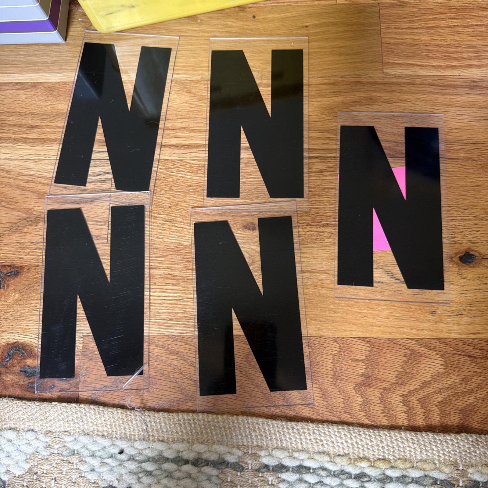 New Marquee Letters Flexible Outdoor Sign Letters 7 Inch M N O P