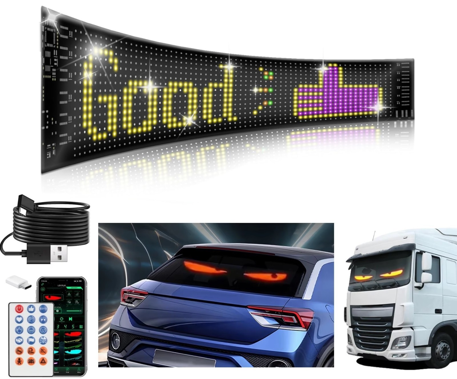Programmable LED Sign Scrolling Message led Shop Signs Digital Display led Board
