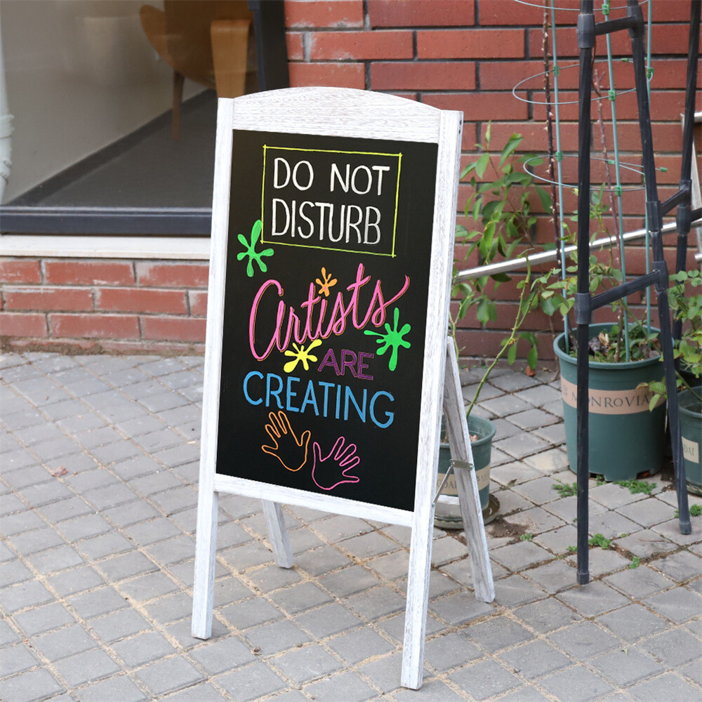 Extra Large Magnetic A-Frame Chalkboard Menu Board Sidewalk Sandwich Board Sign