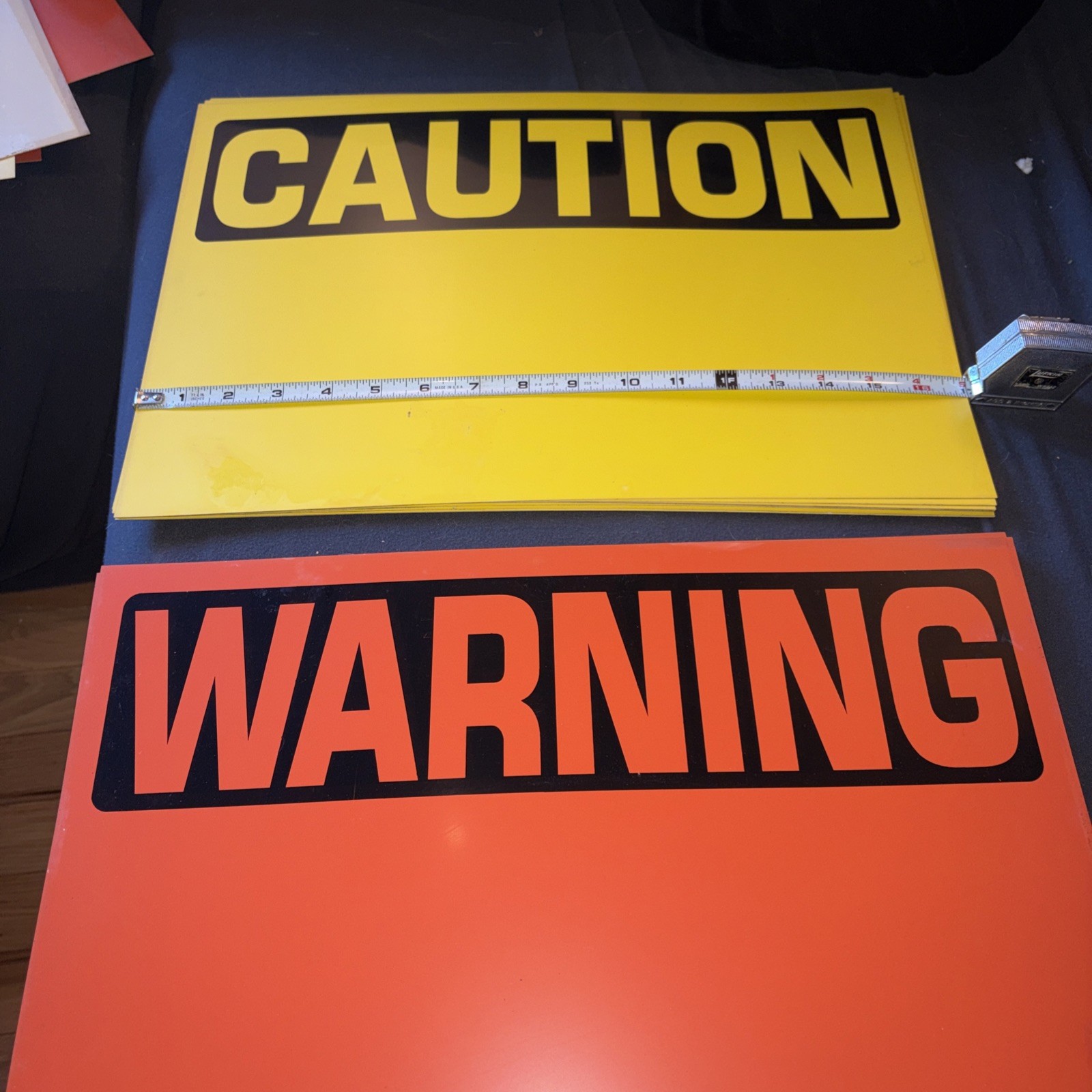 Caution/Warning Signs (10 Each)