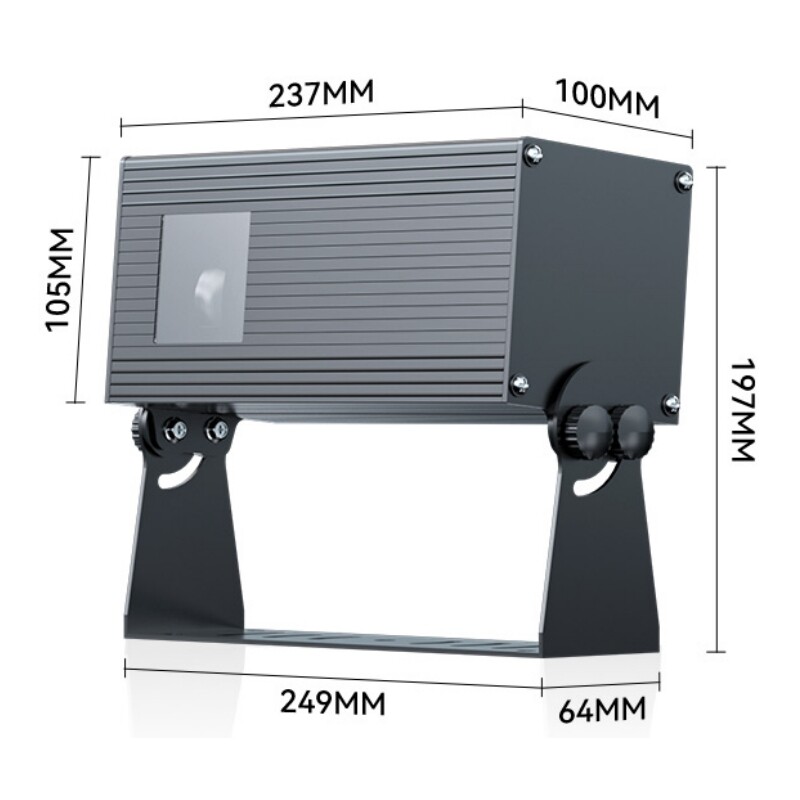 Outdoor White Laser Firefly Lamp Dynamic Projector Lights LED Spotlight 10W-30W