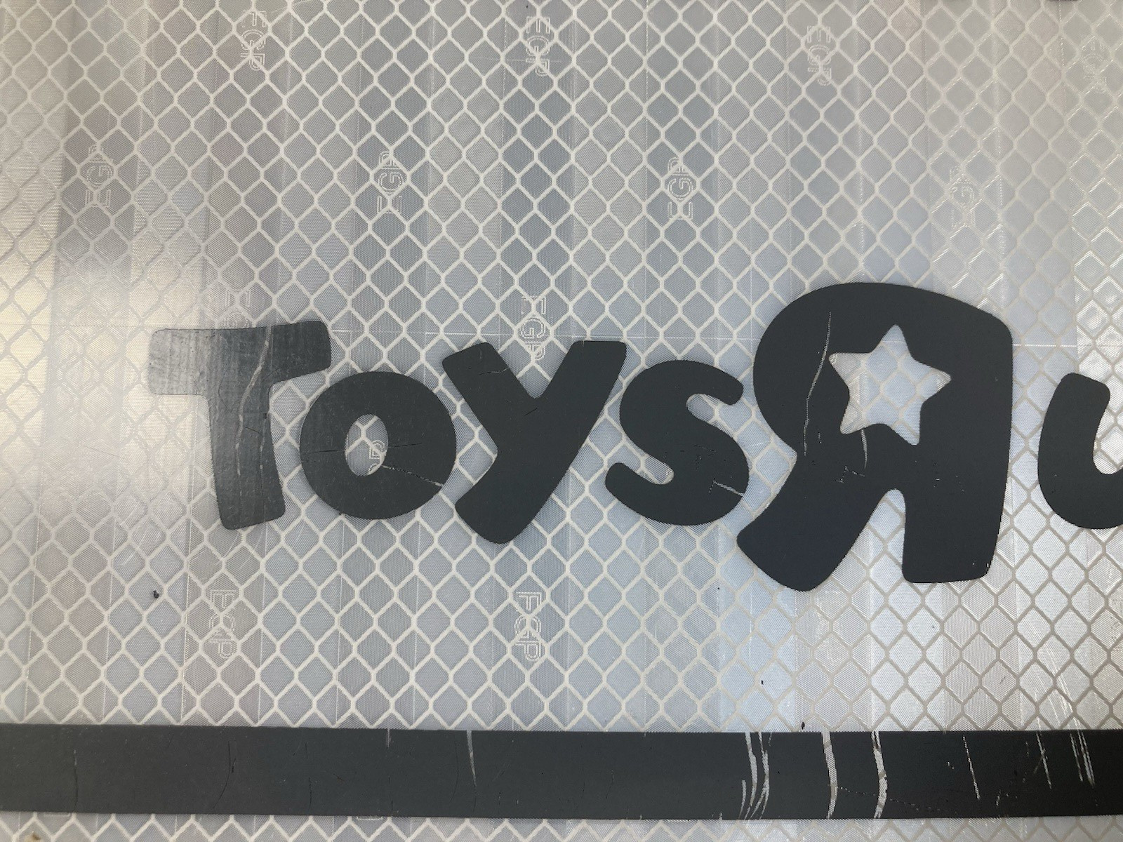Toys R Us Reserved Parking For Expectant Moms Reflective Store Sign Pregnant Mom