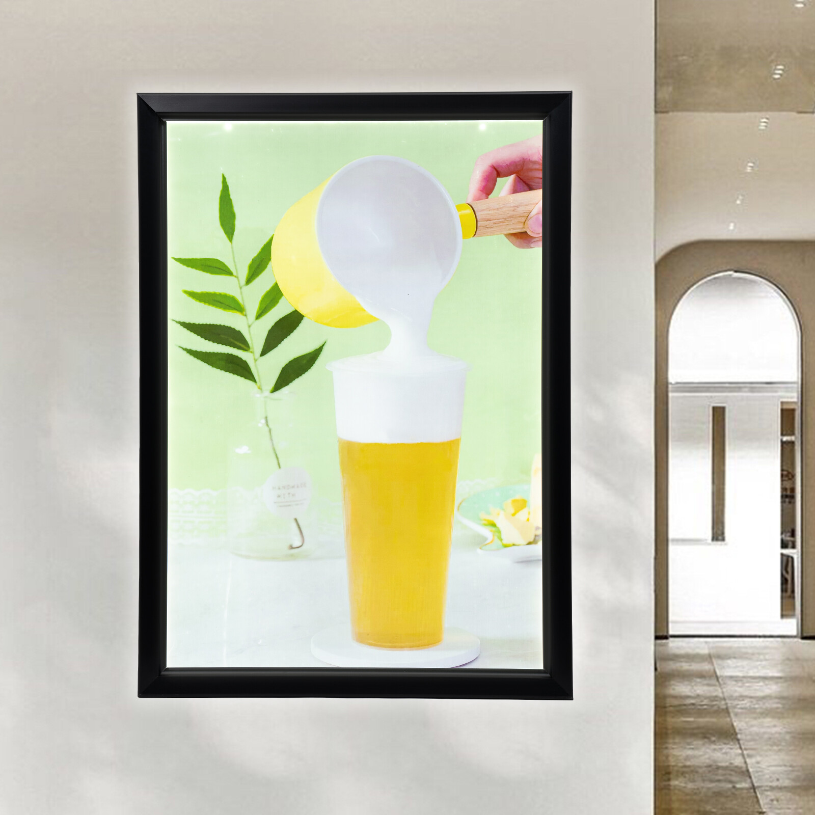 27×40” LED Poster Movie Frame Backlit Light Box Advertising Sign Display 40*27″