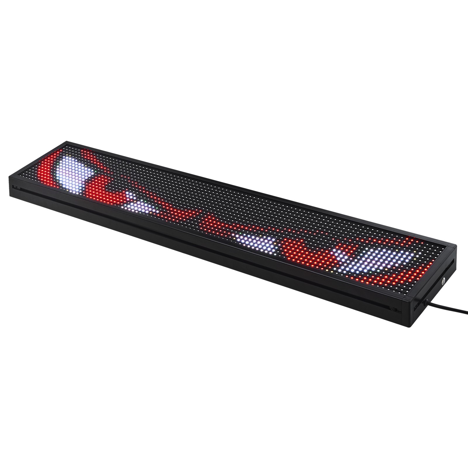 VEVOR 40×8 in Programmable LED Sign Digital Scrolling Display Board P10