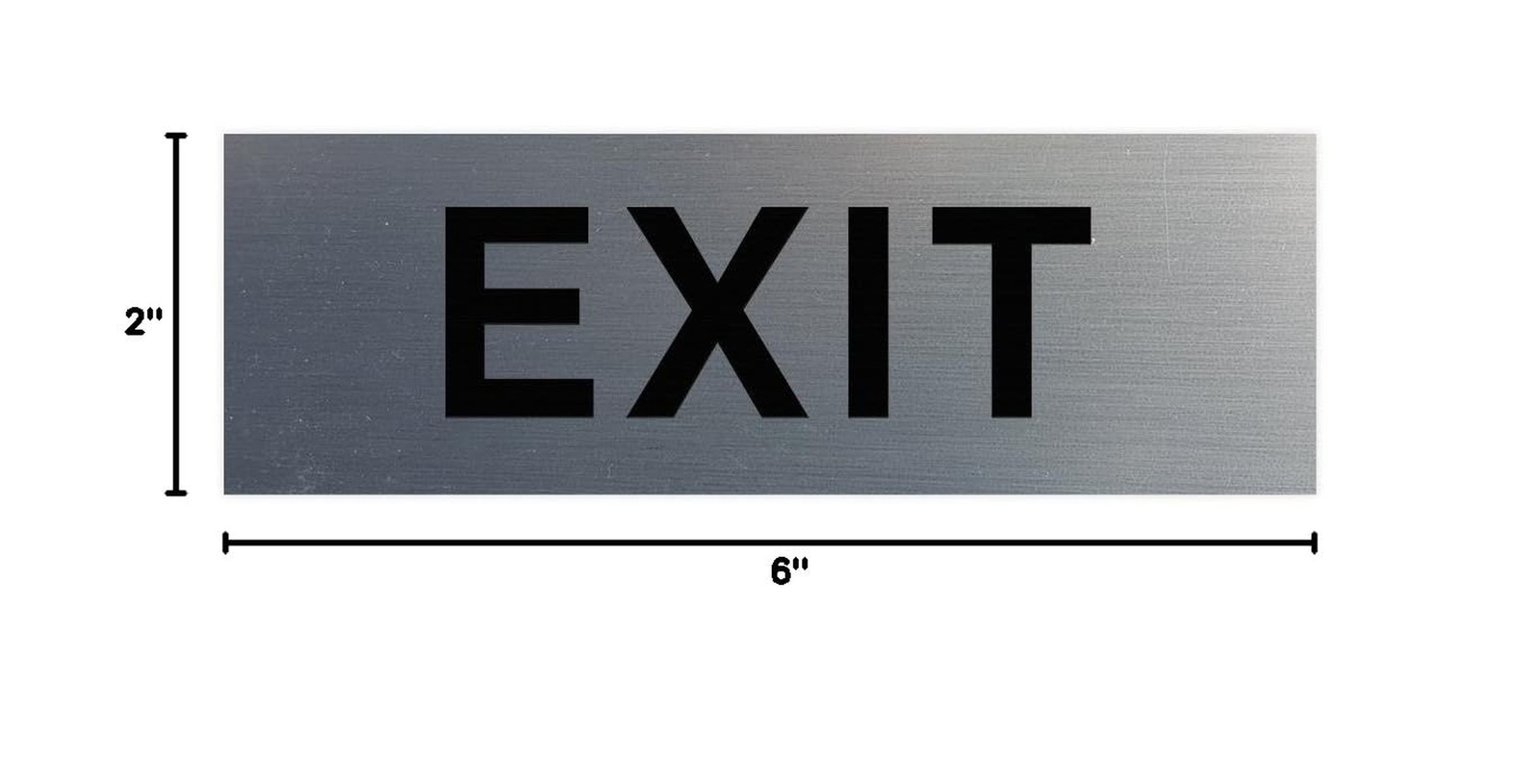 All Quality Basic Exit Wall or Door Sign – Simple & Clear To Ensure Safety | …