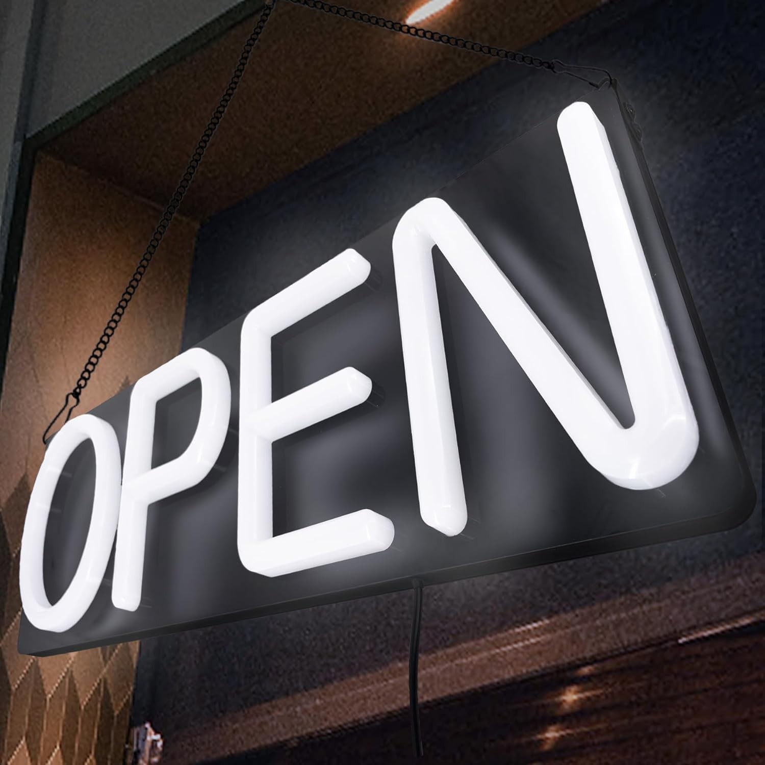 Open Signs for Business,Neon Open Sign Led,20×7 inch with Remote Control,Brig…