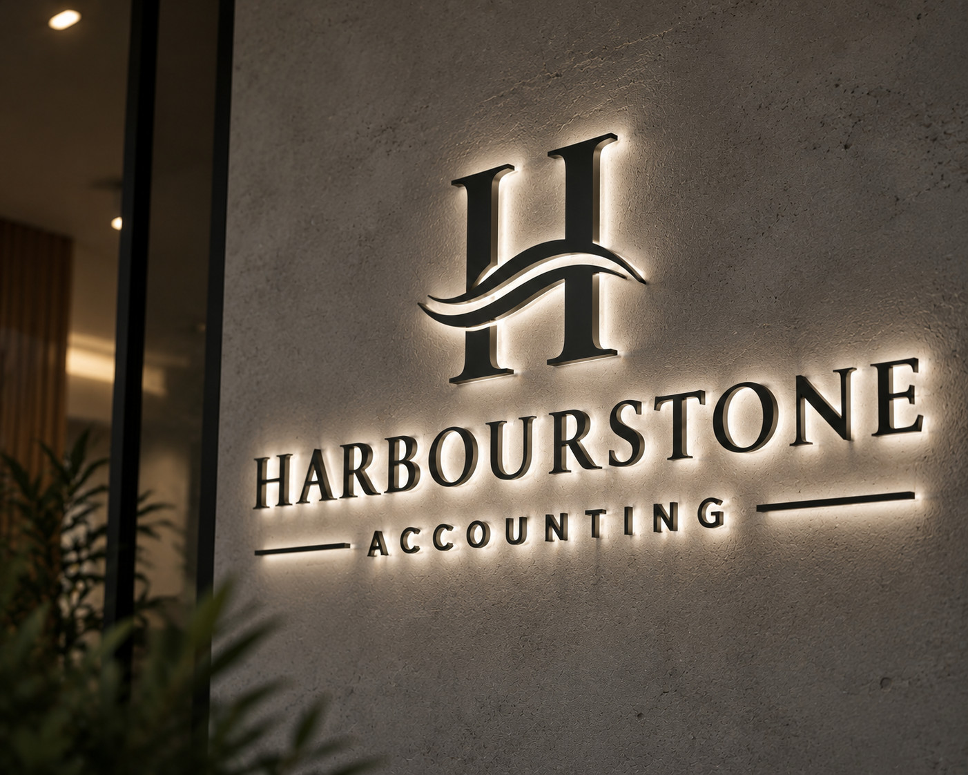 3D Laser Cut Backlit Metal Sign – Custom Outdoor Business Logo Wall Display