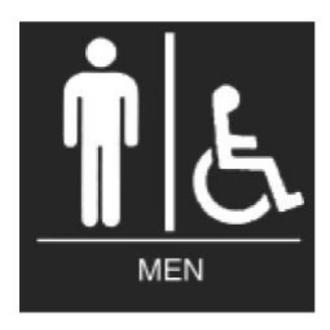 Trans-Atlantic Co Sign 6-in x 9-in Plastic Blank Sign