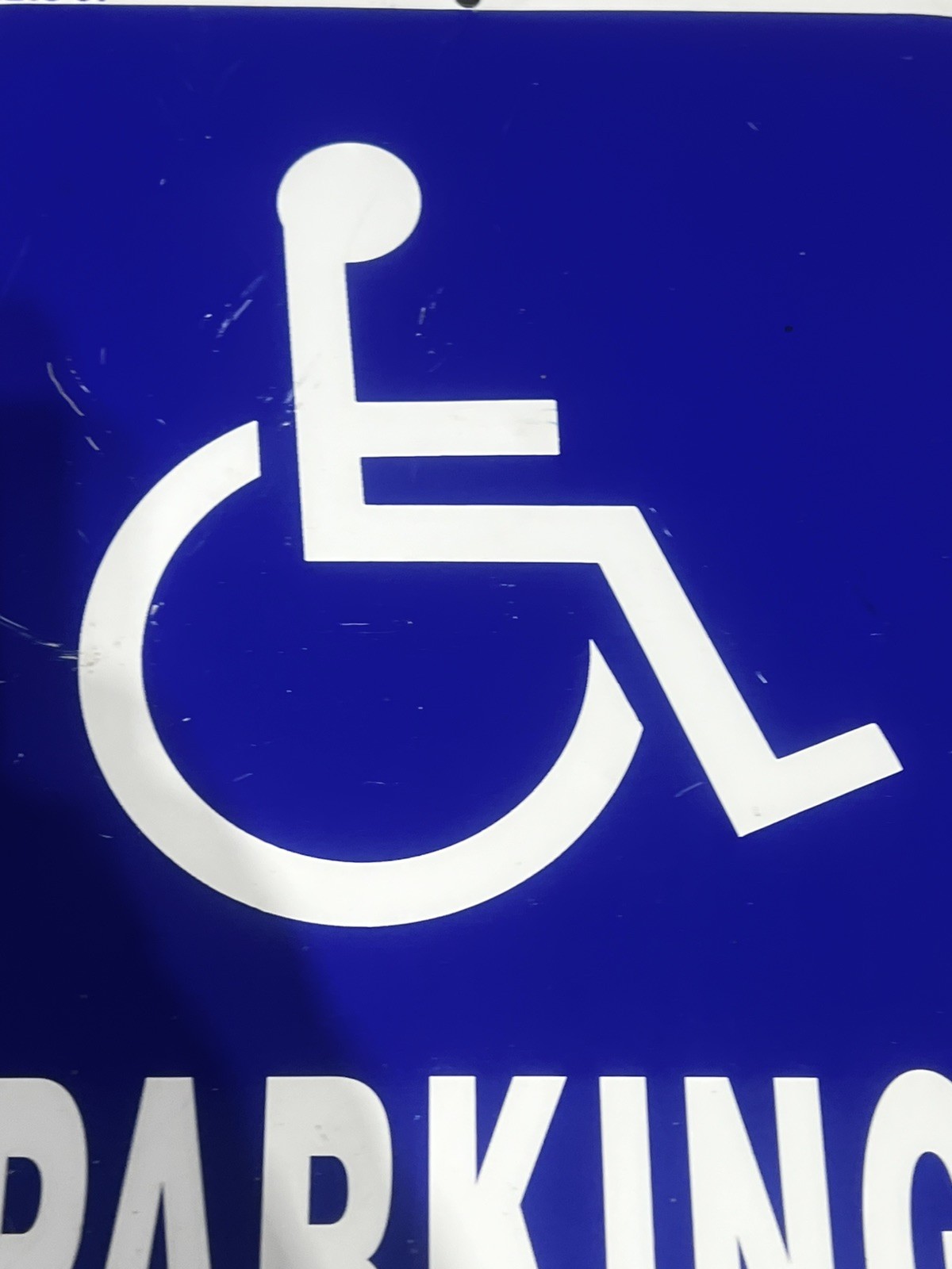 Handicap Parking Sign. 12×18 Inch