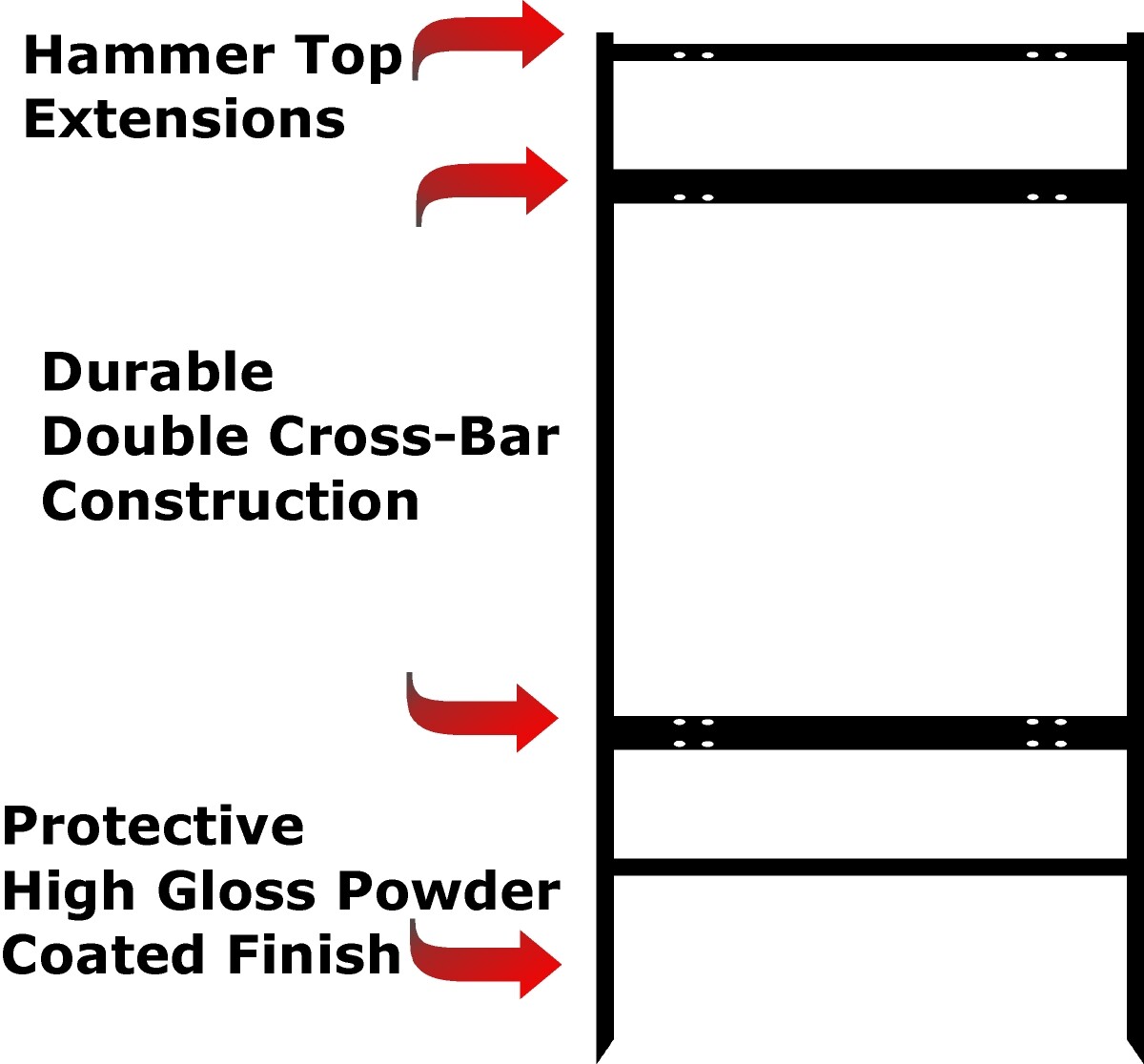 Real Estate Yard Sign Metal Frame, 24 x 24 Slide-In (2) Rider, Black (Pack of 1)