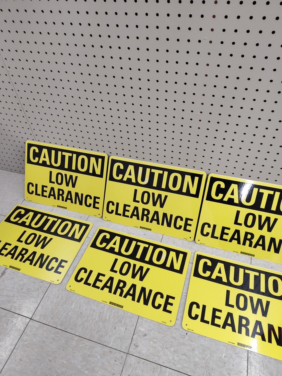 LYLE U4-1512-NA_14x10 Caution Sign,10 inx14 in,Aluminum