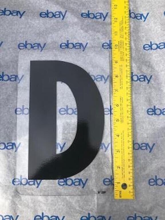 8 inch zip letters changeable outdoor signage marquee letters Letter D